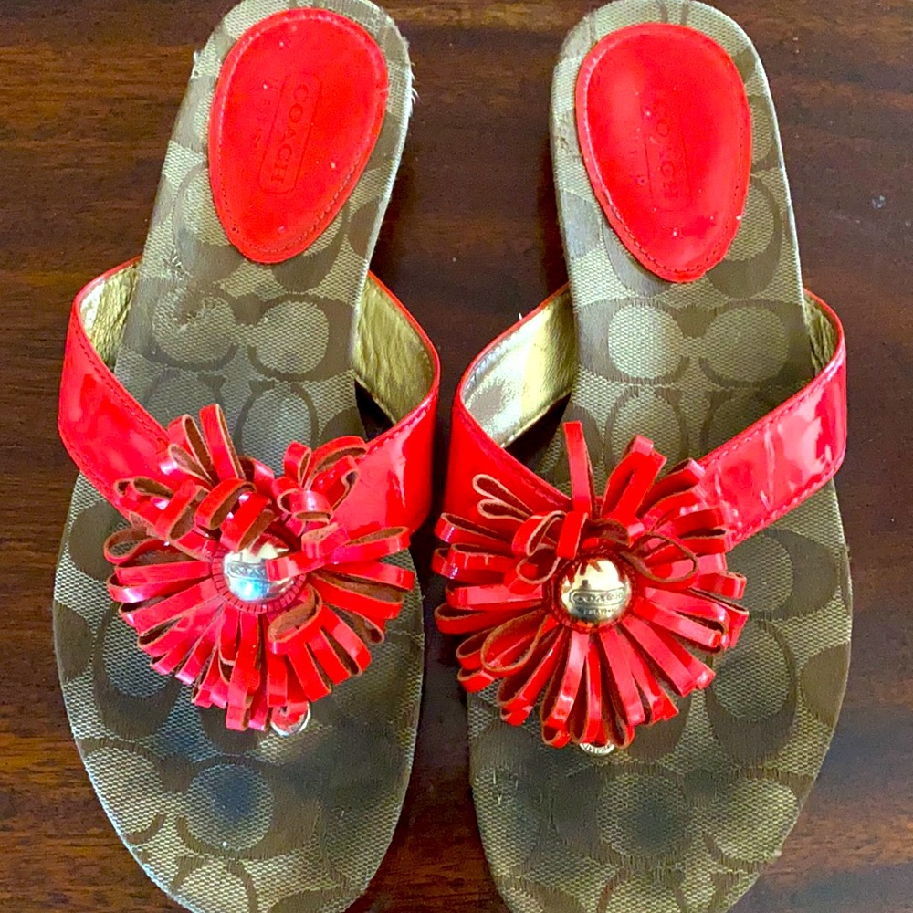 Coach sandals